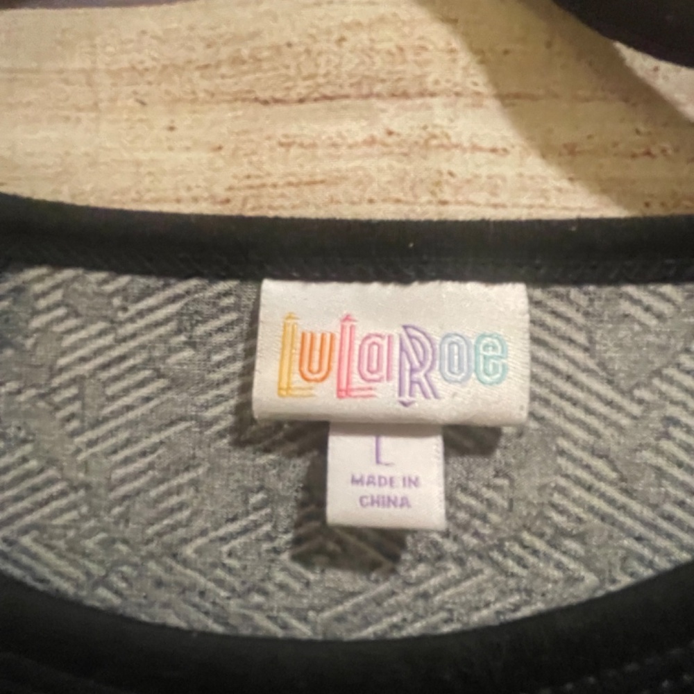 Baseball Randy Tee by LuLaRoe - Picture 3 of 5